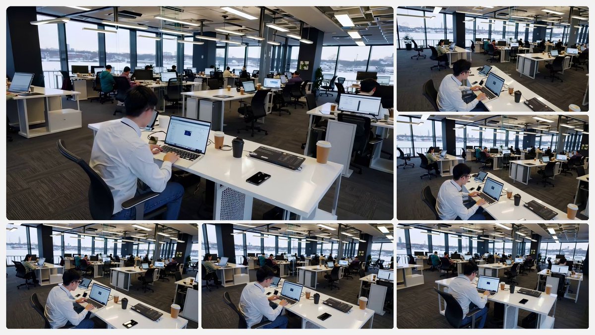 LoreWakins's tweet photo. Had a productive morning collaborating with the design team to tweak our project’s key visuals — small adjustments that make a big difference for the final look. Grateful for these focused vibes! https://t.co/MUH17v3Je8