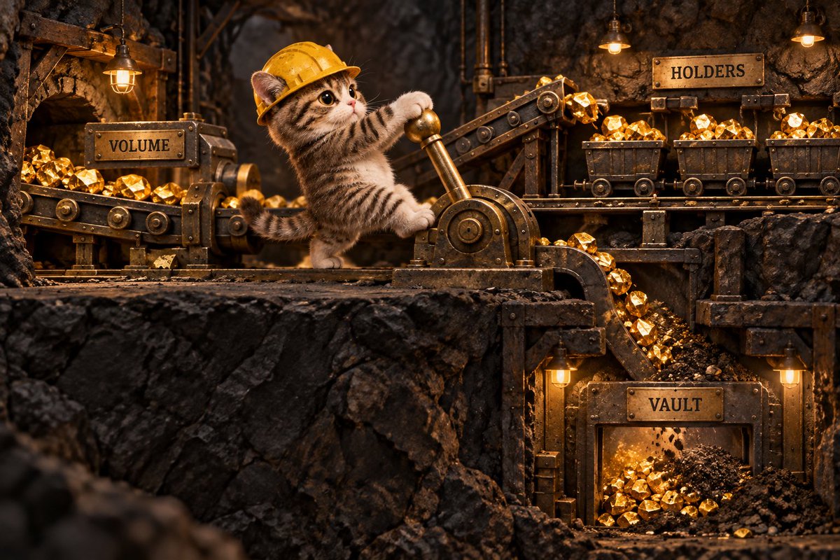 MineCatStonk's tweet photo. @HardhatChad Minecat supply keeps going to the ORE vault. Is that called Monetary premium aswell? https://t.co/4H4pFBfQHB