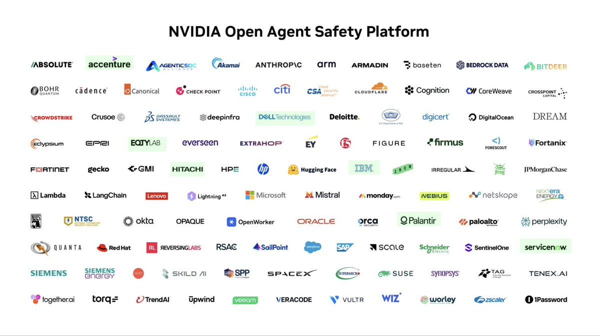 Tokenicer's tweet photo. I count 6 total hedera-hashgraph:native Verifiable Compute ties listed on NVIDIA's newest partners

EQTYLabs- Uses HCS for Verifiable Compute AI trust

Accenture- Tested EQTY since 2024 + Gov Council

Dell- Verifiable AI paper w EQTYLab + Gov Council

IBM- Council + Digital ID solutions on Hedera

Palantir- Native connectors in Verifiable Compute

ServiceNow- VC Native connector + Gov Council

Hedera is truly leading the way when it comes to establishing trust in AI through leveraging DLT.

And it simply makes sense

By now it's obvious that trust will be paramount as AI continues to grow.

Verifiable Compute brings that at the hardware level.

But beyond that utilizing Hedera for the trust layer at the enterprise level simply makes sense.

Sure, most blockchains can establish trust and consensus to varying degrees.

But the way Hedera does it is PERFECTLY fit for what businesses are looking for.

It's not thru random nodes around the world ran by community members...

The trust is tied directly to members of the Governance Council, which are comprised of F500s and institutions.

The trust is established by the reputation of these global giants on the line.