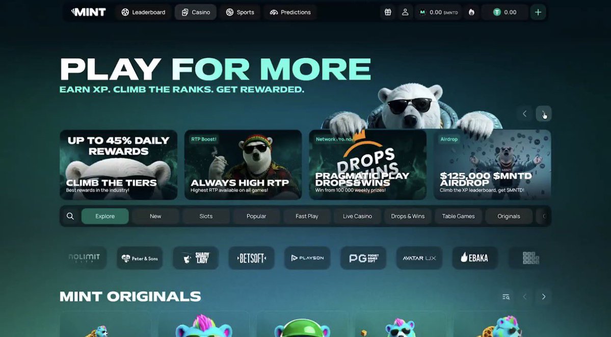 Coinmaster100x's tweet photo. Gm dear CT 

MINT just got a fresh visual upgrade
and the new Daily Drip adds another way to build up $MNTD

the mechanics are simple

- wager $20 in a day
- be among the first 20 users
- claim 1200 $MNTD

keep the streak going for 5 days and there is an extra bonus

even more interesting

complete 3 Daily Drips and you become eligible for the $125K $MNTD airdrop

so the new loop is basically

- play
- stack
- stay consistent
- unlock more

the refreshed https://t.co/WxzmtcFALh is definitely worth checking out.