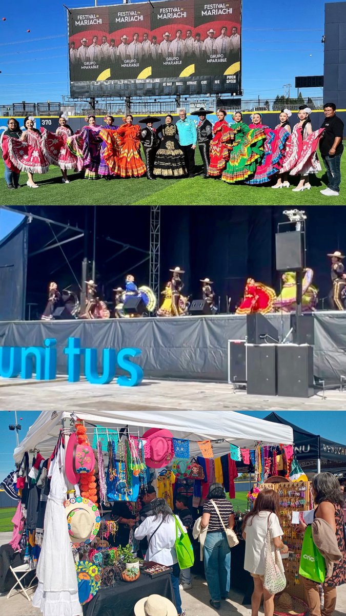 ConsulMexPot's tweet photo. 🎶 Agradecemos a @UnitusCCU la invitación a la 5ª edición del Festival de Mariachi en @CityofHillsboro, importante espacio para promover la riqueza de la cultura mexicana y reunir a nuestra comunidad en torno a su música🎷, gastronomía🌮, artesanías🪅 y tradiciones🇲🇽. https://t.co/ESXzB5HOME