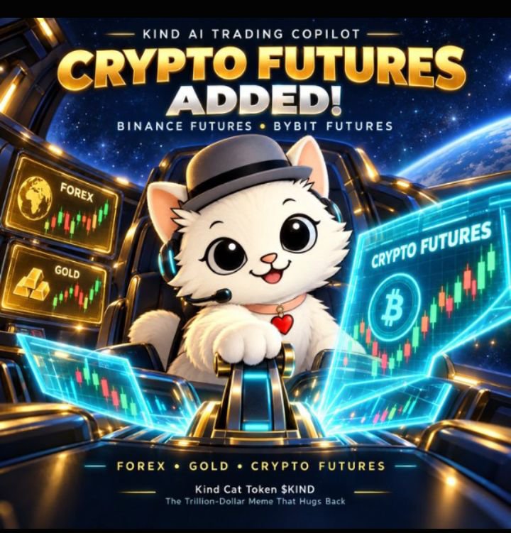 Cpaulfrank27's tweet photo. Everyone is talking about AI now

But $KIND AI Trading Copilot deserves way more attention.

I’m interested in projects actually putting AI to work.

Do your own research.
see the potential,be part of the journey.

The trillion-dollar meme that hugs back.
$KIND | Kind CatToken https://t.co/fVjJBYENx3
