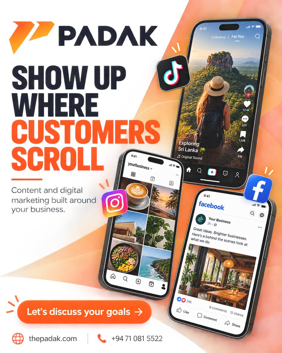 padak_official's tweet photo. Can customers find the right page when they search for your services? 🔎

Send us your website link. We’ll review its content and structure and discuss practical SEO improvements.

https://t.co/V9aw1YLXRv | WhatsApp +94 71 081 5522 https://t.co/g3xJaRrVI1