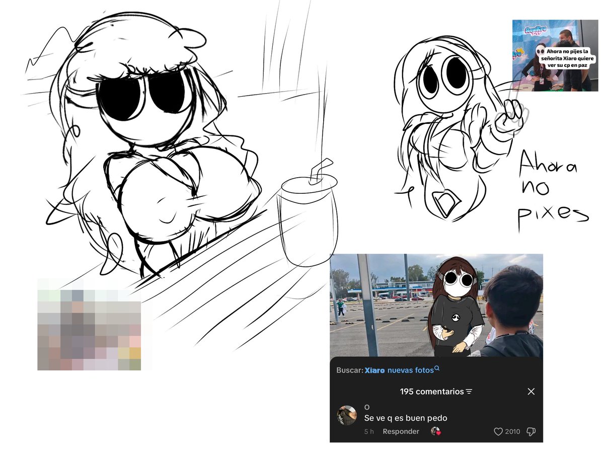 KashKalis's tweet photo. Hace buen rato que no dibujo pixes, tengan unos doodles de la xiaro :3 https://t.co/LayDIWPIlF