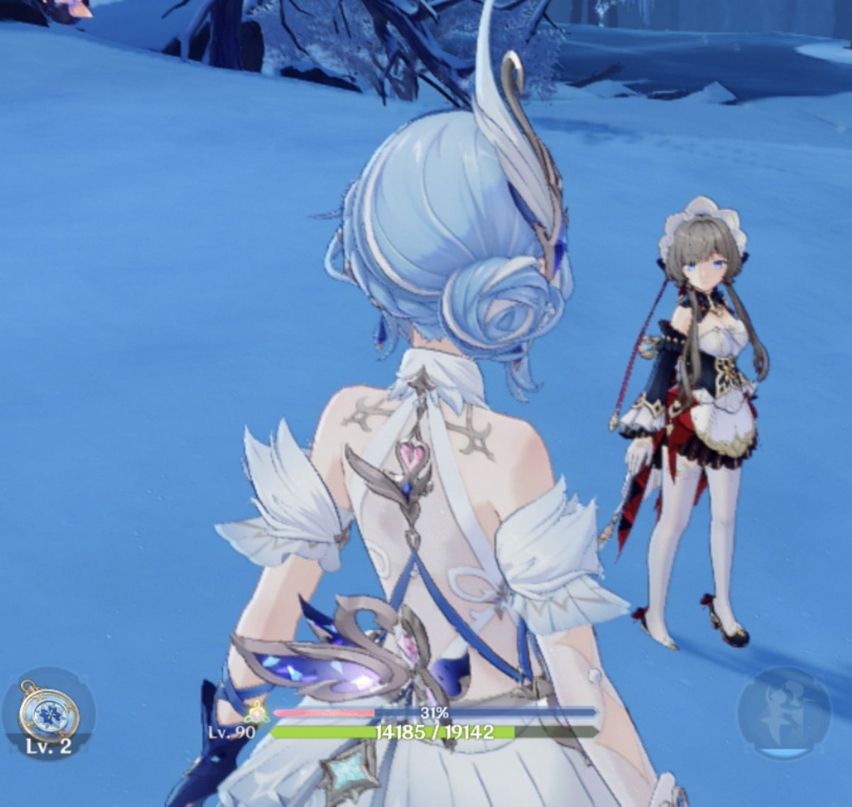 s3ndrone's tweet photo. why is she poppin up in every corner of snezhnaya omg girl https://t.co/hrZwUpJxK5