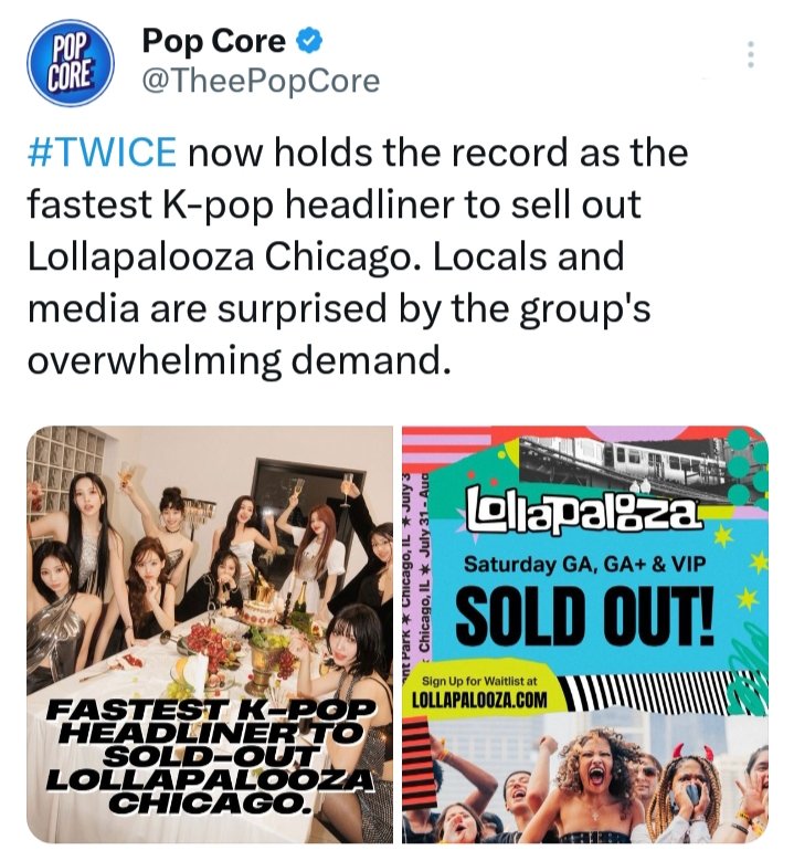 babyblue_over's tweet photo. For festival, despite Twice having little opportunity to do festivals as JYPE holding them back and keep sending their favorite kids... TWICE in their very first festival in 2025 become the ‘Fastest K-pop group to sell out the festival’ 😌 https://t.co/4MAtD4cyP9
