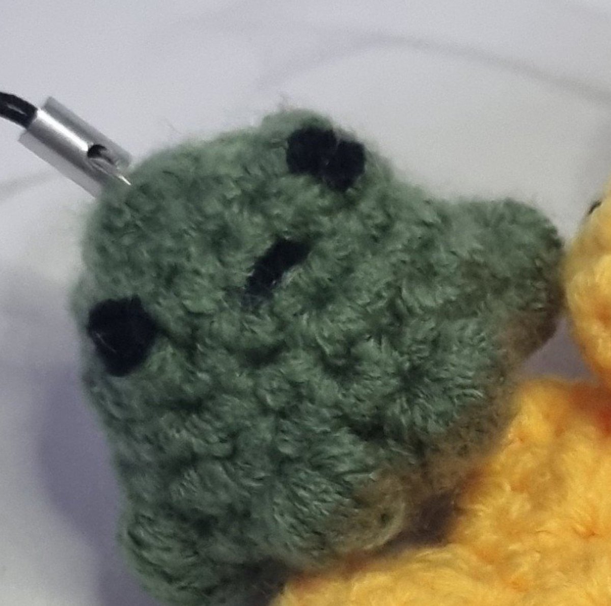 fourcrochet_'s tweet photo. @Runni1818 Yang ini ya ka?
Ini harusnya kodok, tapi kalo diliat lagi iya juga bisa jadi alien 😅 https://t.co/pzZn7Gk3fW