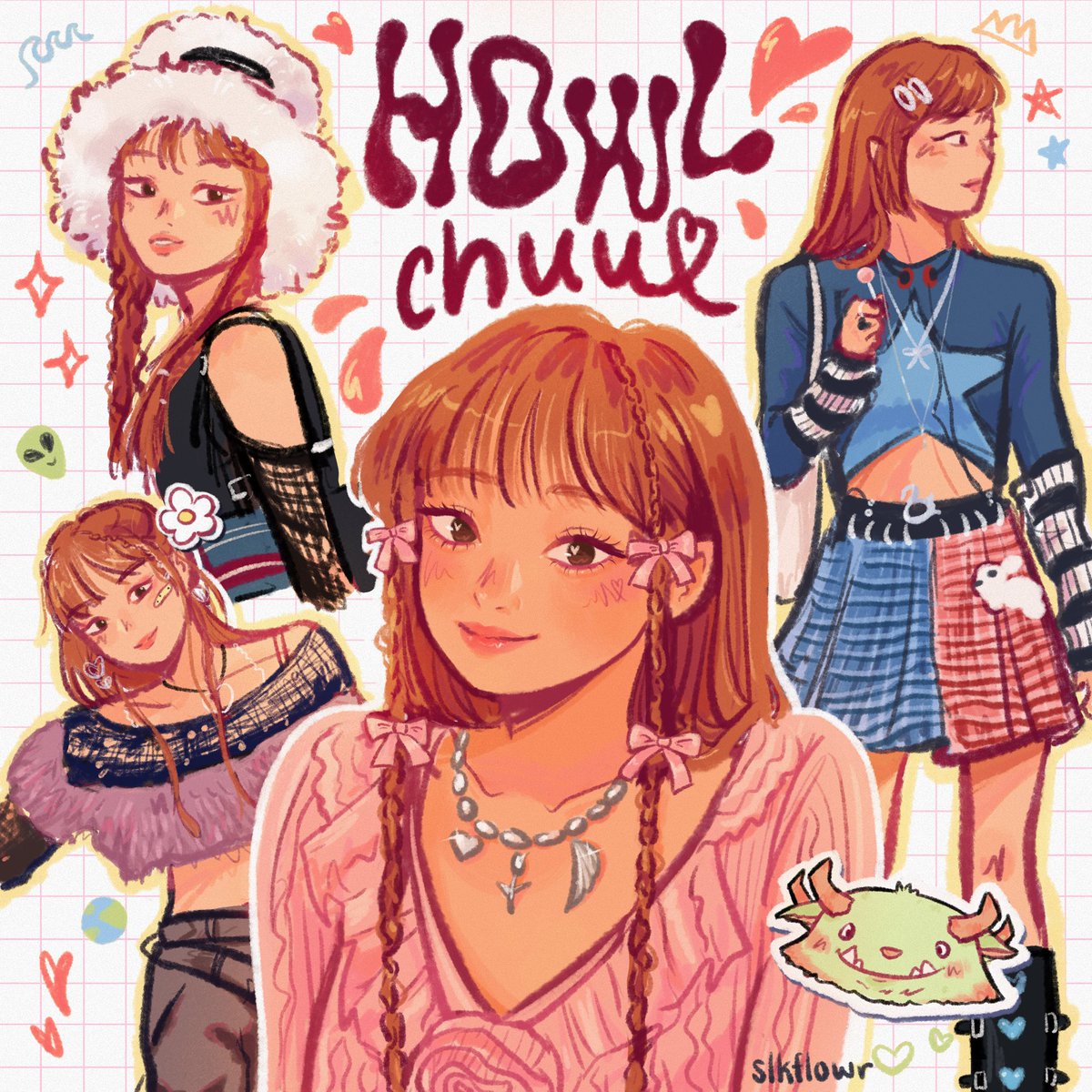 slkflowr's tweet photo. chuu my muse forever 🥹🩷 and i somehow reached her…!!! still unreal to me 😭 https://t.co/000AhhTB5a