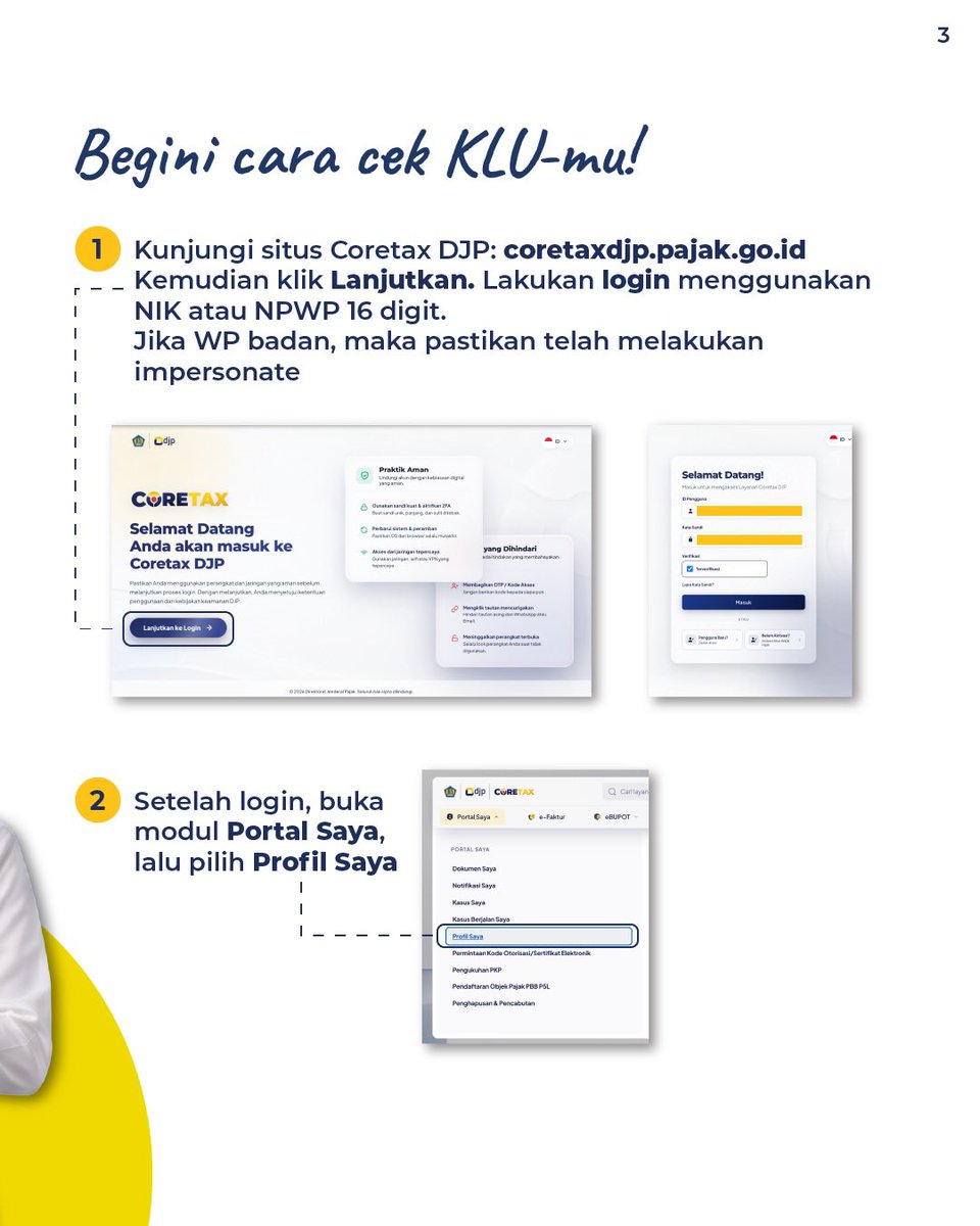 pajakdompu's tweet photo. Yuk Pastikan KLU Kamu!

Klasifikasi Lapangan Usaha (KLU) yang sesuai merupakan bagian dari pemutakhiran data administrasi perpajakan agar mencerminkan kegiatan usaha atau pekerjaan yang sebenarnya. Dengan data yang akurat dan selaras, hak serta kewajiban perpajakan dapat dipenuhi https://t.co/fnVvPzwbAJ