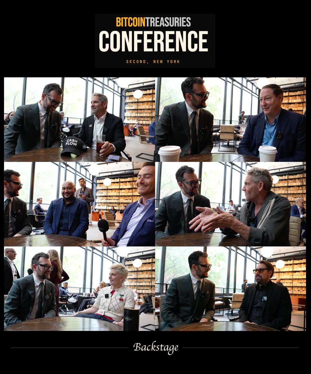 MrMPodcast's tweet photo. Still buzzing after wrapping up the Bitcoin Treasuries conference, what an event. @BTCtreasuries 🔥

Incredible day sharing the mic with such an incredible lineup!

Stay tuned for the videos! ⚡ https://t.co/axEyeaoU1P