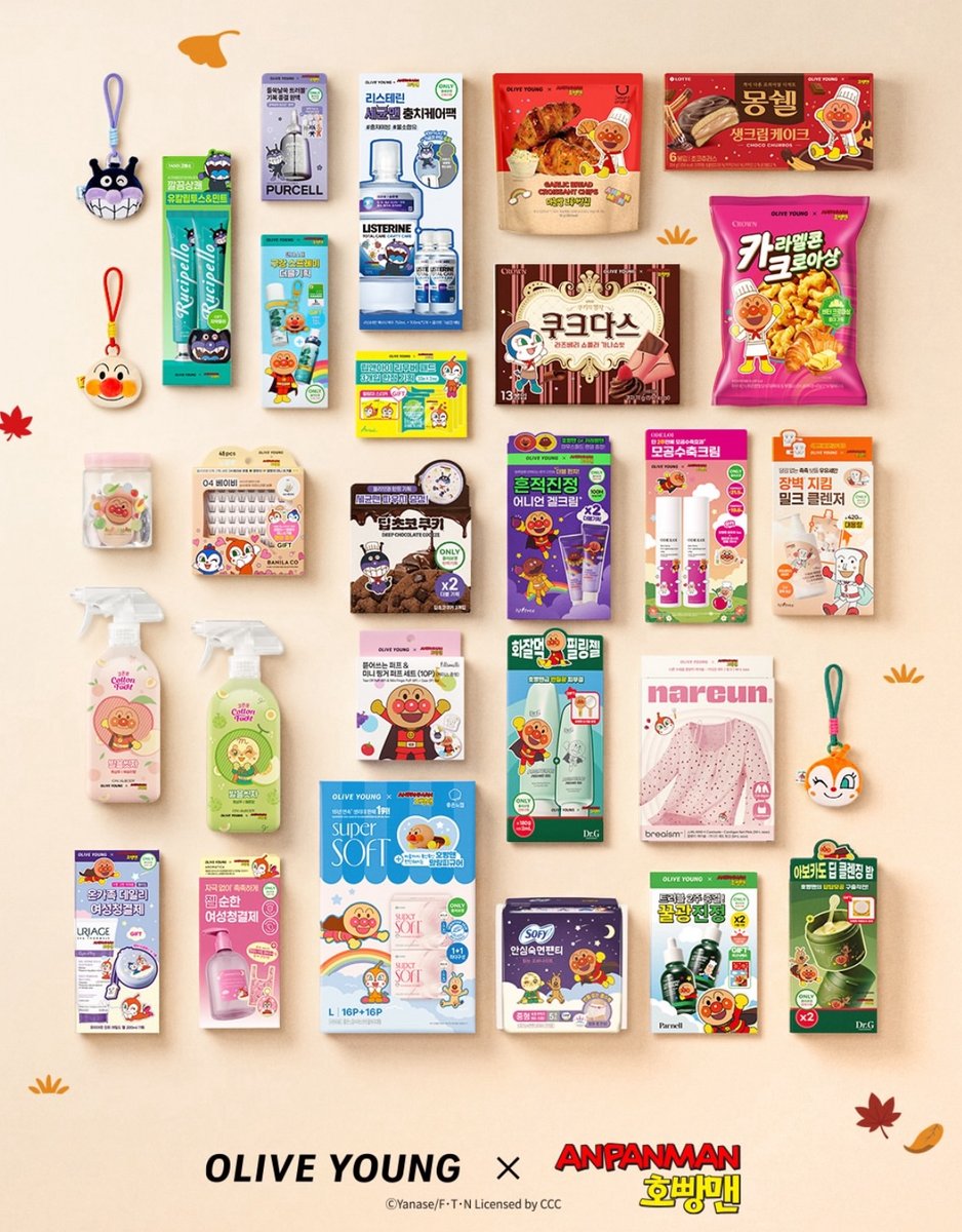 __joah's tweet photo. オリヤンとアンパンマンが10月からコラボ！💕
可愛すぎてこれはめっちゃパケ買いしそう…
10月韓国旅行予定の人は要チェック！ https://t.co/JhuDpgvIO9