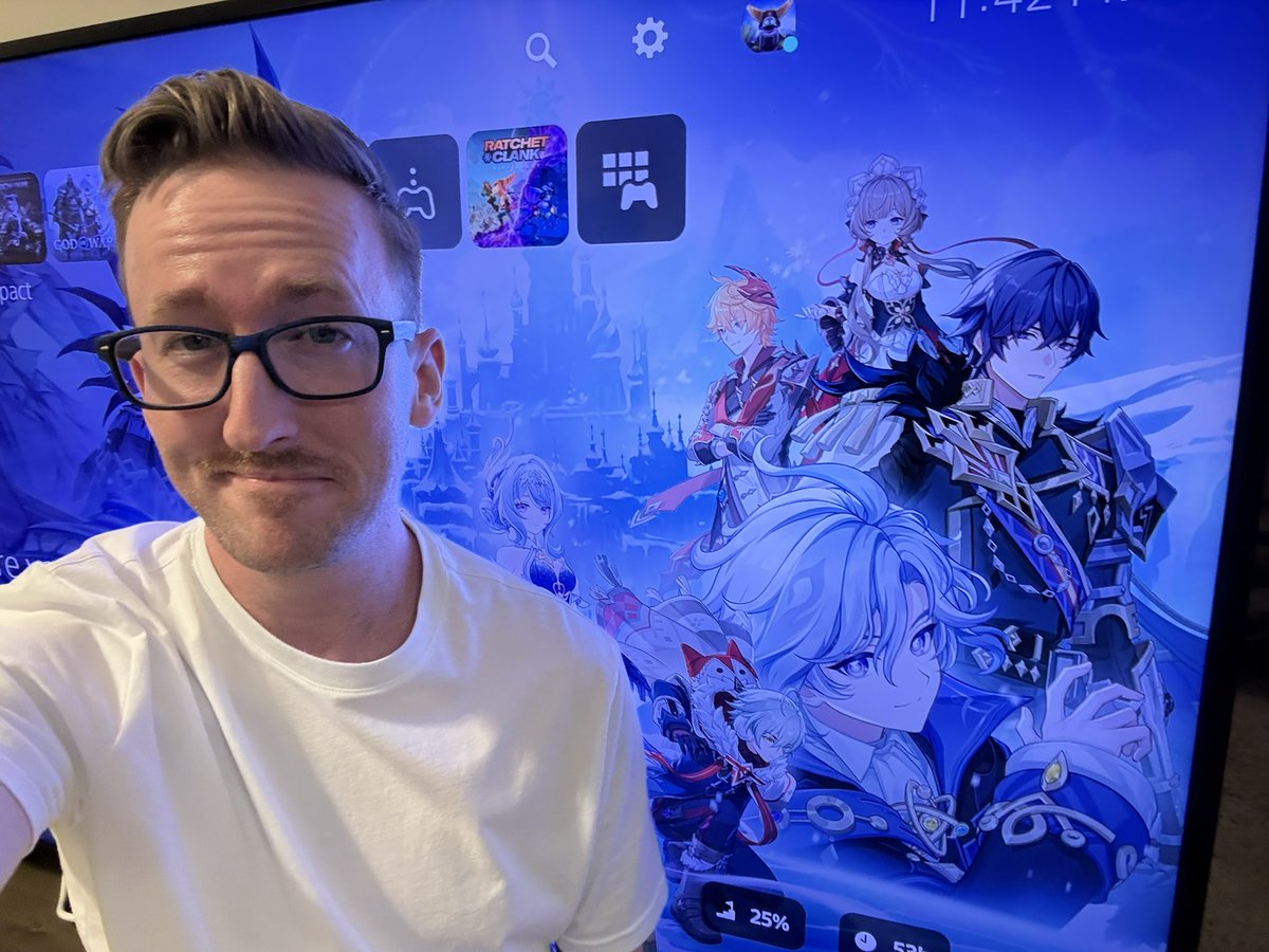 JediBrian's tweet photo. Every time I go to play Genshin Impact, I see this screen and I’m still in complete shock that I get to play such an incredible character.

To think, this is just the beginning… 

The next few weeks are about to get crazy, huh? https://t.co/MRaK8ykHUM