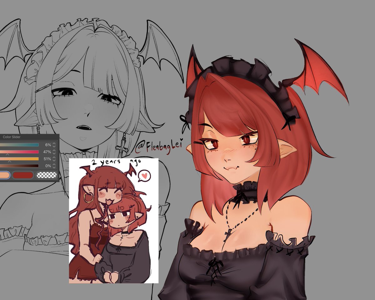 fleabaglei's tweet photo. M sorry for sleeping all day it will happen again🦇

Warmup doodle https://t.co/YpcYKi7hy3