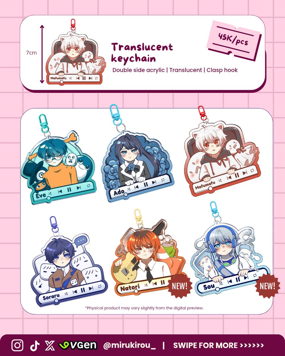 mirukirou_'s tweet photo. [💙 &amp; Reshare are highly appreciated]
📤PRE-ORDER 28 September- 10 November 2026
🎁 Eve Harapeco, After The Rain, Ado, Natori, Sou, SMUS

✅Pick up order 
✅Mail oder 
🔗https://t.co/g3sneVQhdX
📍Booth: H-44AB

#Comifuro23 #comifuro #CF23 #comifurocatalogue https://t.co/bBAtdkuMGl