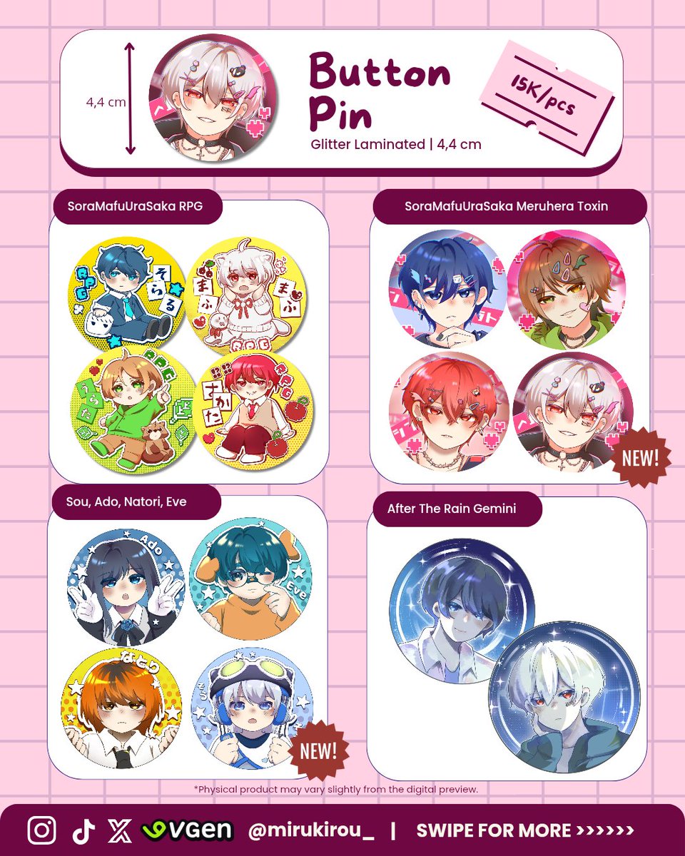 mirukirou_'s tweet photo. [💙 &amp; Reshare are highly appreciated]
📤PRE-ORDER 28 September- 10 November 2026
🎁 Eve Harapeco, After The Rain, Ado, Natori, Sou, SMUS

✅Pick up order 
✅Mail oder 
🔗https://t.co/g3sneVQhdX
📍Booth: H-44AB

#Comifuro23 #comifuro #CF23 #comifurocatalogue https://t.co/bBAtdkuMGl
