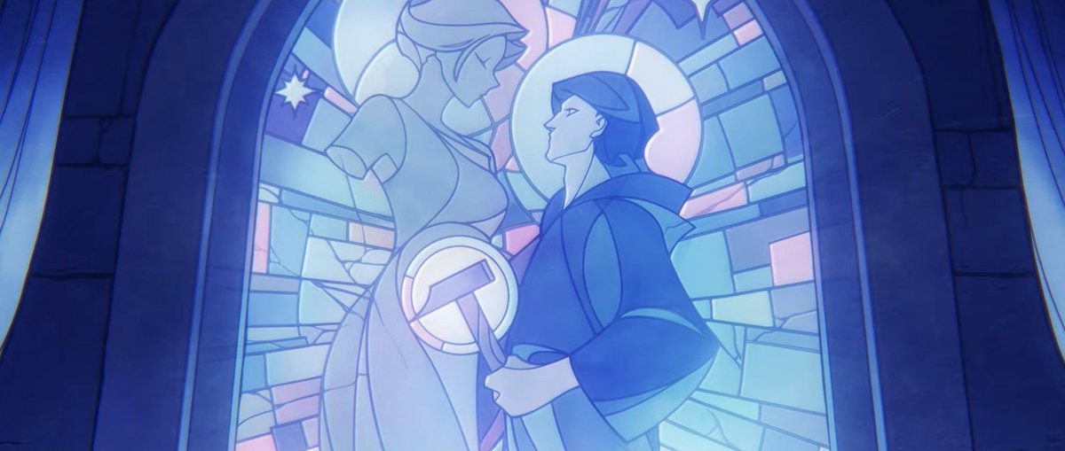 ZenlessWorld's tweet photo. An interesting fact about the Roxy teaser, this seems to allude to the myth of Pygmalion, which tells the story of a sculptor and king of Cyprus who fell in love with a perfect ivory statue he had created himself, one to which the goddess Aphrodite gave life. https://t.co/sgQmac0kpx