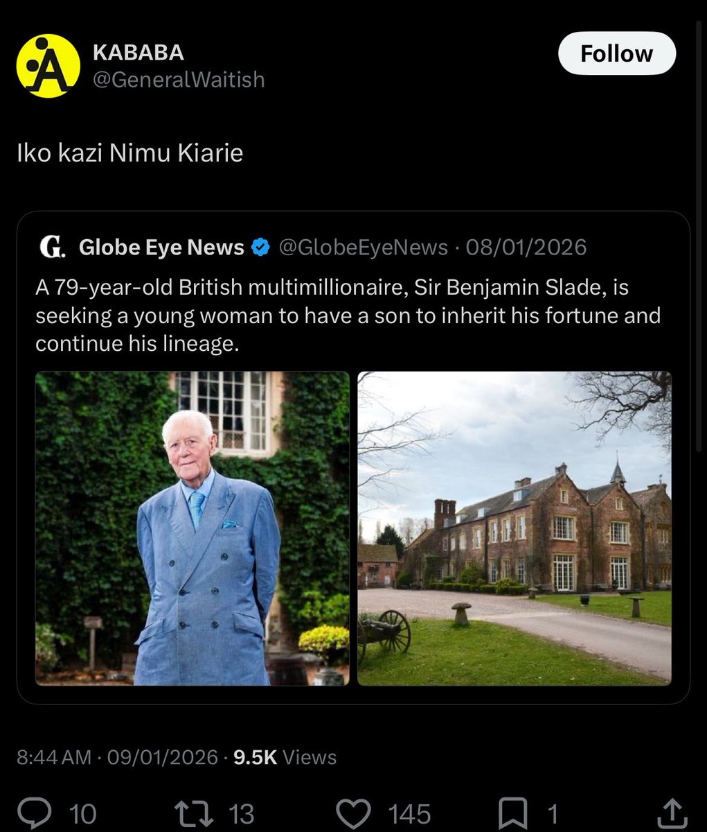 NimuKiarie's tweet photo. Once again, guys… ebu mguess who’s dead. 😭 Kijana mjinga sana… honestly, he really deserved to burn in hell. RIP https://t.co/pVfIs2vcLq