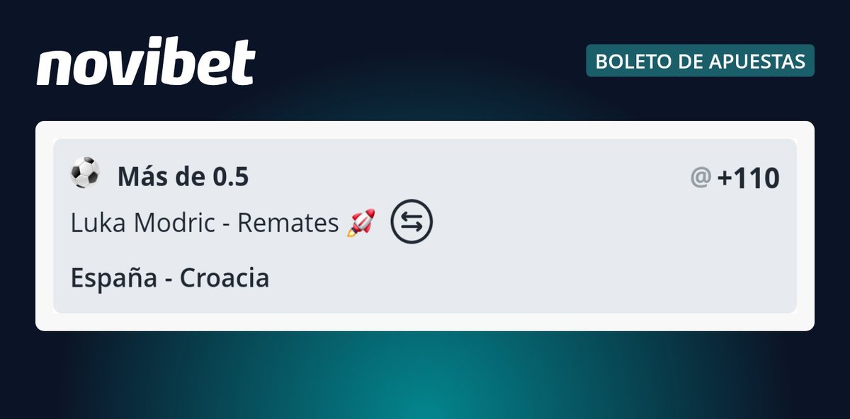 Fico90MH's tweet photo. Para el partido de #España voy con un remate de #LukaModric en +110
No necesariamente a puerta, puede volarla y cuenta ✅️ https://t.co/PJWVhFuVDF