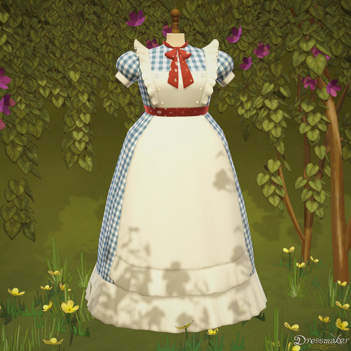 GGMauve's tweet photo. I really like the simple designs I made on Dressmaker!

Can't get too zealous with the fabric and accessories otherwise I might softlock myself with my severe lack of gold coins. https://t.co/9GgI6OgWo6