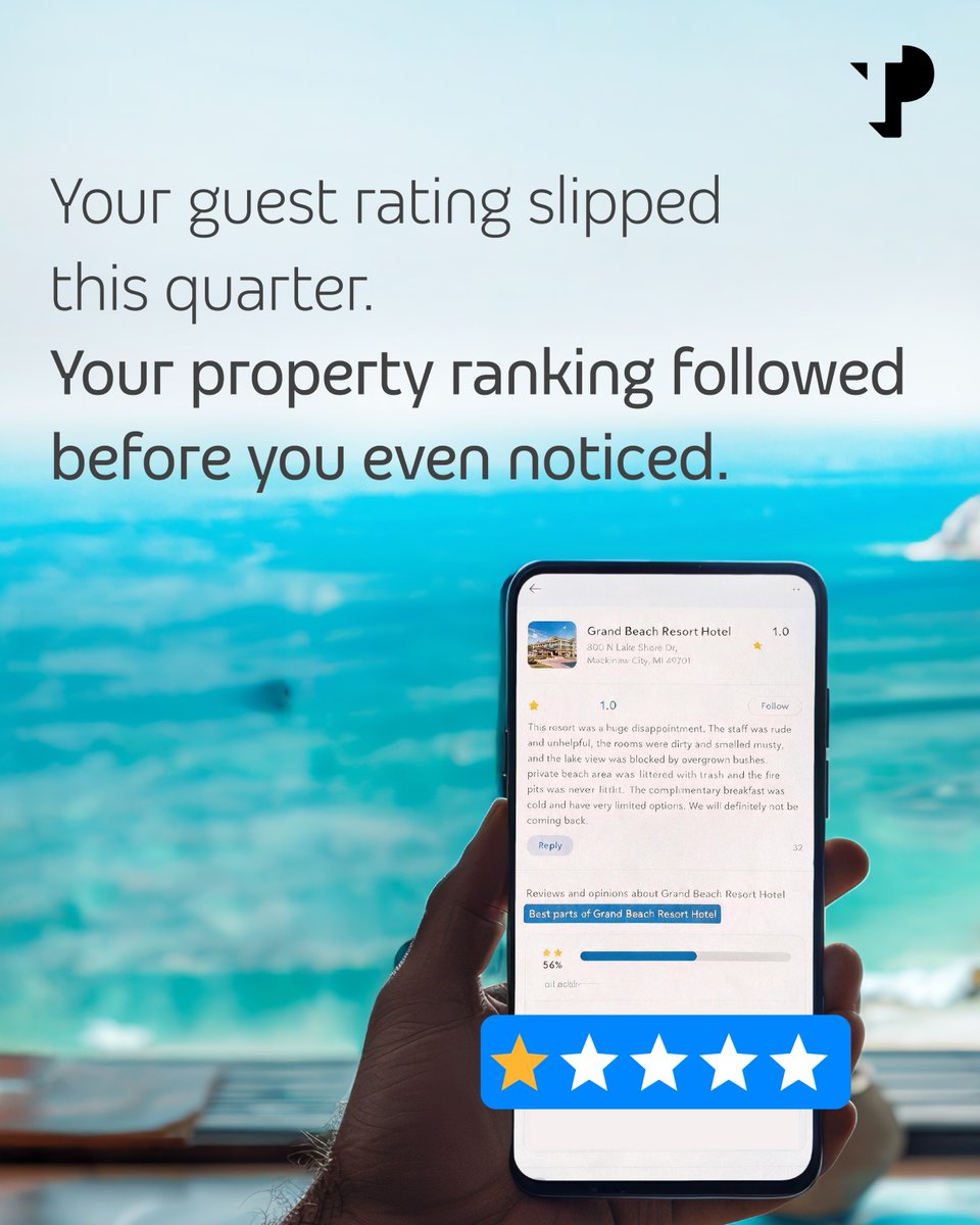 WeAreTPinIndia's tweet photo. Ratings don't rise on their own. In hospitality, they move because something in the guest experience clicked, and the review that names it is usually the only place it was ever recorded.

Guests do not wait for your survey. They post while they are still in the room. And every review names a property, a day, and a moment in the stay.

TP's Social CX solutions manage your social presence 24/7. Every comment monitored, every message prioritized, every guest interaction handled with the empathy and speed that turns a one-time visitor into a returning guest.

Ready to see what consistent, round-the-clock social CX can do for your ratings? Book a discovery session: https://t.co/GpKxFeNjE1

#SocialCX #SocialInsights #TPInsights