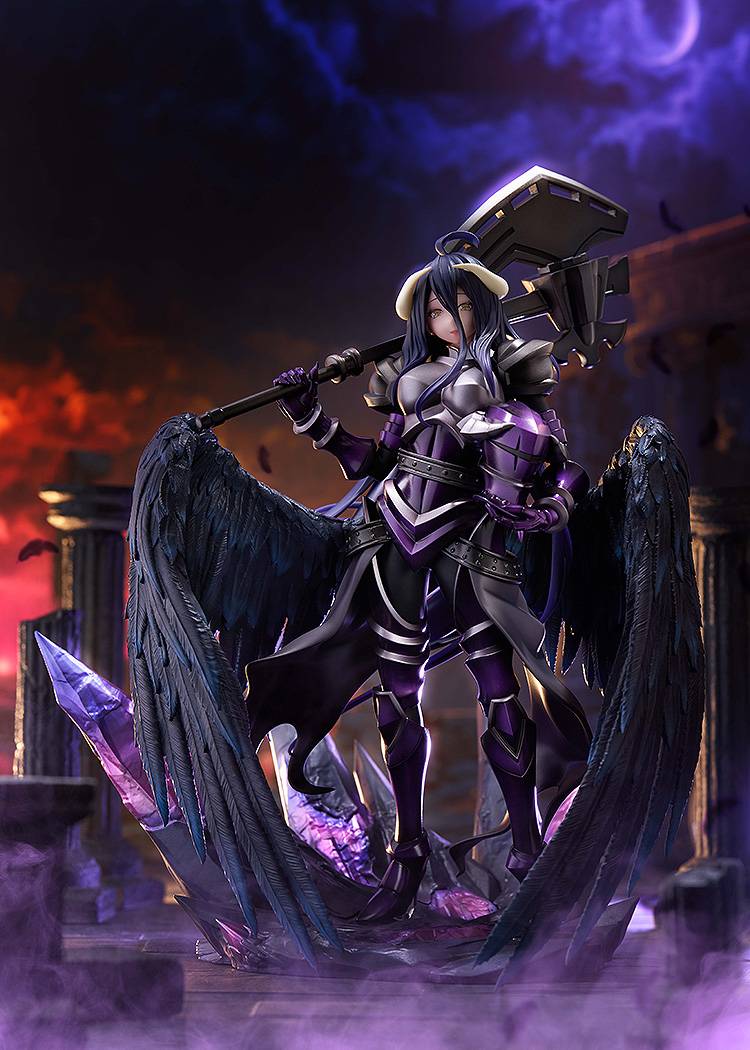 Nin_Nin_Game's tweet photo. Albedo has entered the battlefield ⚔️💜

Albedo from Overlord returns in her imposing 1/7 Hermes Trismegistus Ver., featuring detailed knight armor and dramatic waist-mounted wings.
Pre-order now 👉 https://t.co/QAjqMeVHXI

#Overlord #Albedo #DMMFactory #AnimeFigures #FigureCollection