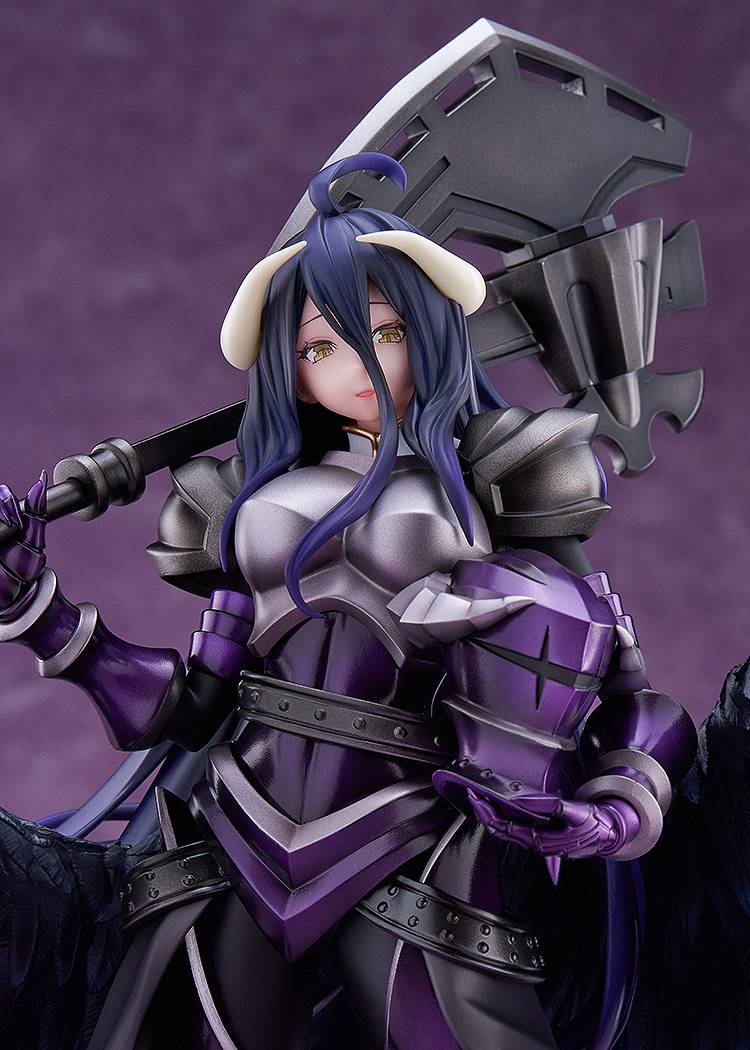Nin_Nin_Game's tweet photo. Albedo has entered the battlefield ⚔️💜

Albedo from Overlord returns in her imposing 1/7 Hermes Trismegistus Ver., featuring detailed knight armor and dramatic waist-mounted wings.
Pre-order now 👉 https://t.co/QAjqMeVHXI

#Overlord #Albedo #DMMFactory #AnimeFigures #FigureCollection