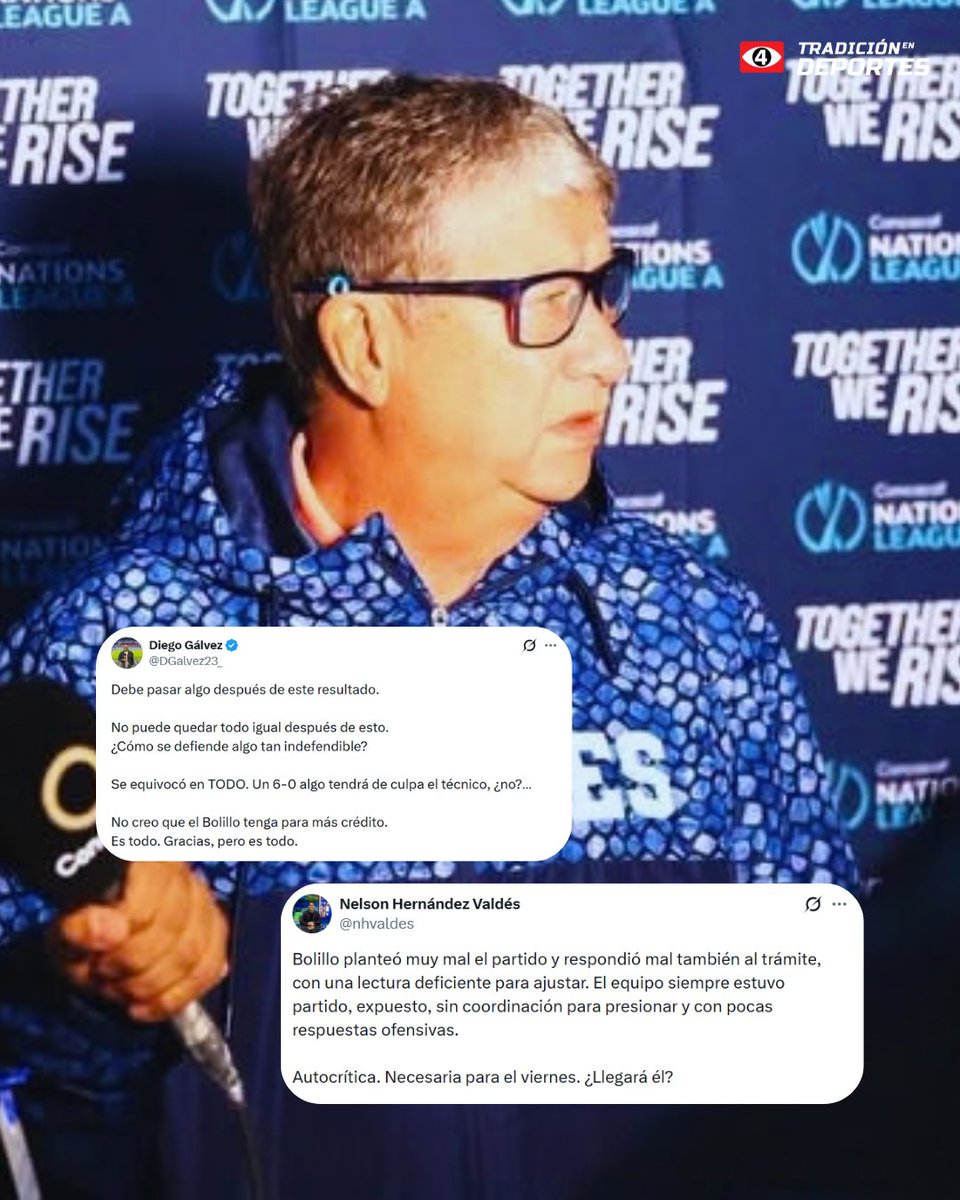 Canal4TCS's tweet photo. Tras la derrota de la Selecta ¿Estás de acuerdo con @DGalvez23_  y @nhvaldes ? 🫣 https://t.co/SrJPDrBhyP