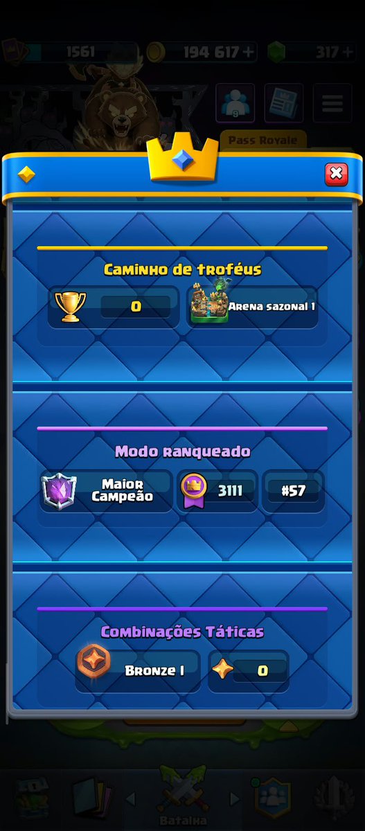 OTHEBOSS57's tweet photo. Sparky Player 3.1

Rank 57
#clashroyale 
#viral https://t.co/C9t8SMnLlh