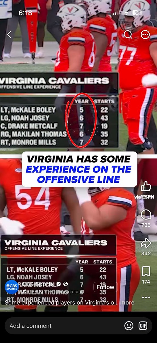 JrodSt1's tweet photo. @IraSchoffel @Warchant @JCameronShow @Corey_Clark @RegistersSausag @BurchOrtho I don’t feel great about this game. The D-line is going to get destroyed. https://t.co/XgQuQphGhw