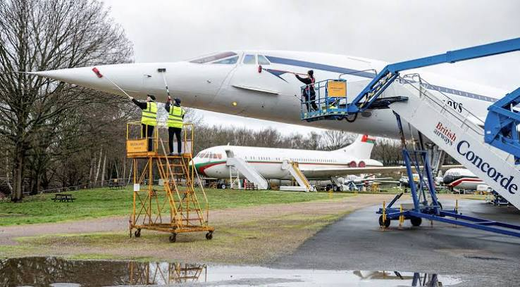 UKBorderWatch's tweet photo. I climbed Concorde’s stairs-and found the human story

At Brooklands Museum in Weybridge, Surrey, I’ve just climbed aboard Concorde,the British passenger airliner built to fly faster than sound.

I expected its needle nose to hold my attention, but the boarding stairs and simple CONCORDE panel inside stopped me.

I sat in a real passenger seat (my instinct is always to find the window) and the snug cabin changed the scale of everything.

A slender body reduced drag at supersonic speed, but passengers felt that engineering trade-off in the narrow space around them.

Outside, the VC10 behind Concorde made this feel like a line of old departures, not a row of exhibits.

That small shift-from spectacle to ordinary journey-is what stayed with me.