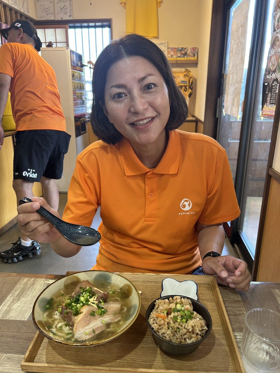 tomoko_maejima's tweet photo. 今日も沖縄そば、具志川そばさん美味しい😍😍😍
#前島ともこ
#うるま市議会議員選挙
#うるま市議会議員候補
#参政党
#女性 https://t.co/zti9qbGLqO