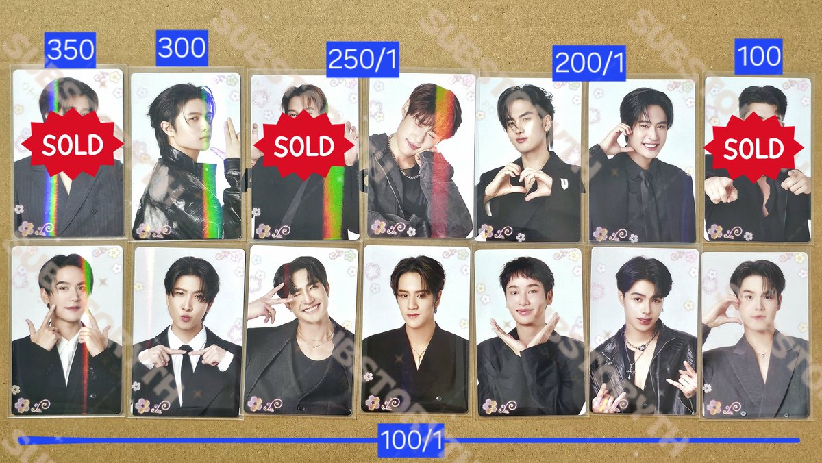 SubStoryTH_Alt's tweet photo. WTS / ขาย แรนด้อม การ์ด random

-♡-
วิลเลี่ยม นัทด่าน แซนต้า เจมีไนน์
สตางค์ ข้าวตัง เอิร์ธ นนน กัน อังเปา ปิง

‼️แถวบนส่งฟรี กี่ใบก็ส่งฟรี
‼️แถวล่าง2ใบส่งฟรี

นัดรับงานแฟนิวัล4,6

💬 เมนชั่นก่อนเดมด้วยนะคะ
#GMMTVPOPUPSTOREINFUKUOKA2026
#GMMTVFANIVAL2026HappyFamily
#ตลาดนัดGMMTV https://t.co/mQYUtFjLlK