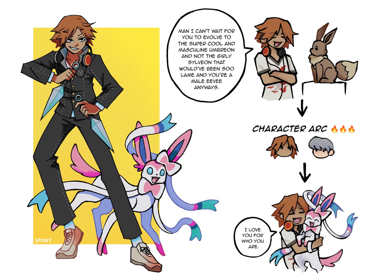 spoikycat's tweet photo. Guys I'm stupid I forgot to put my Vgen link in the post so here's another post with more Persona x Pokemon 🥀 

I wanna get on Vgen, thank you for the support! #VGenCode
https://t.co/vC96LEhPmb https://t.co/lAzOJDTmoB