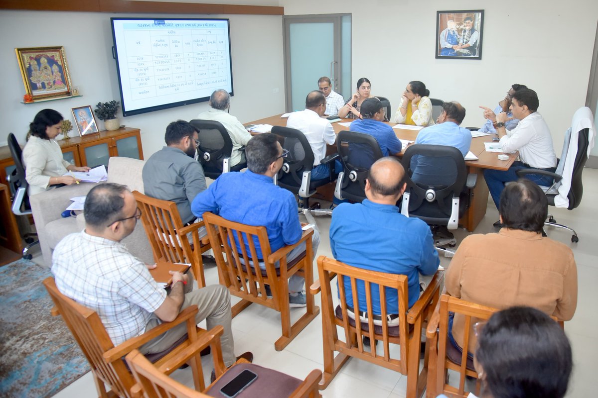 prafulpbjp's tweet photo. "Strengthening Public Health Through Proactive Surveillance and Prevention"

A comprehensive review meeting was held with senior health officials to assess Gujarat’s ongoing measures for the prevention and control of vector-borne diseases,including Dengue,Malaria and Chikungunya. https://t.co/Y00AVnDXaM