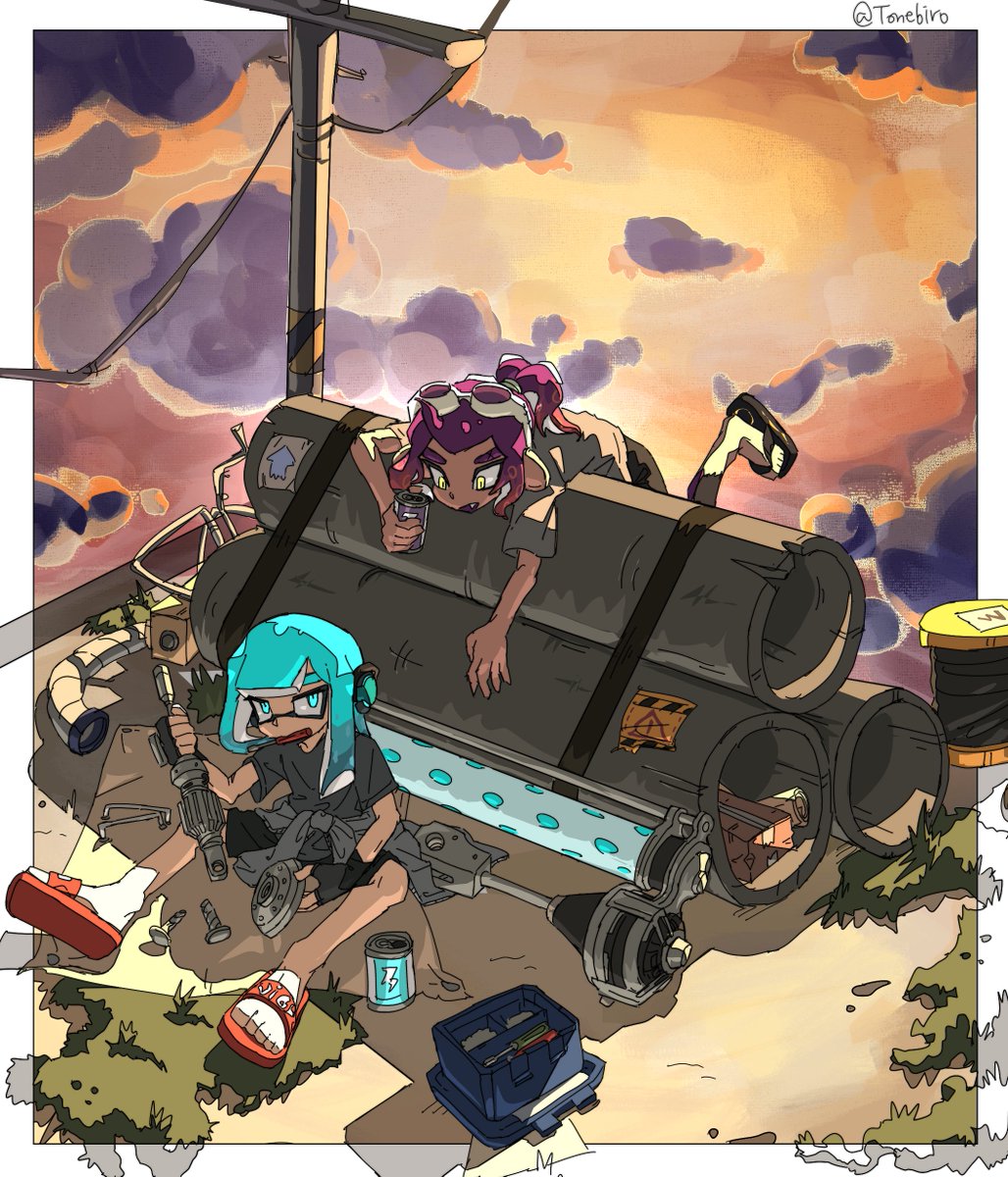 Tonebiro's tweet photo. 🌅 https://t.co/0o8rD6pVZN
