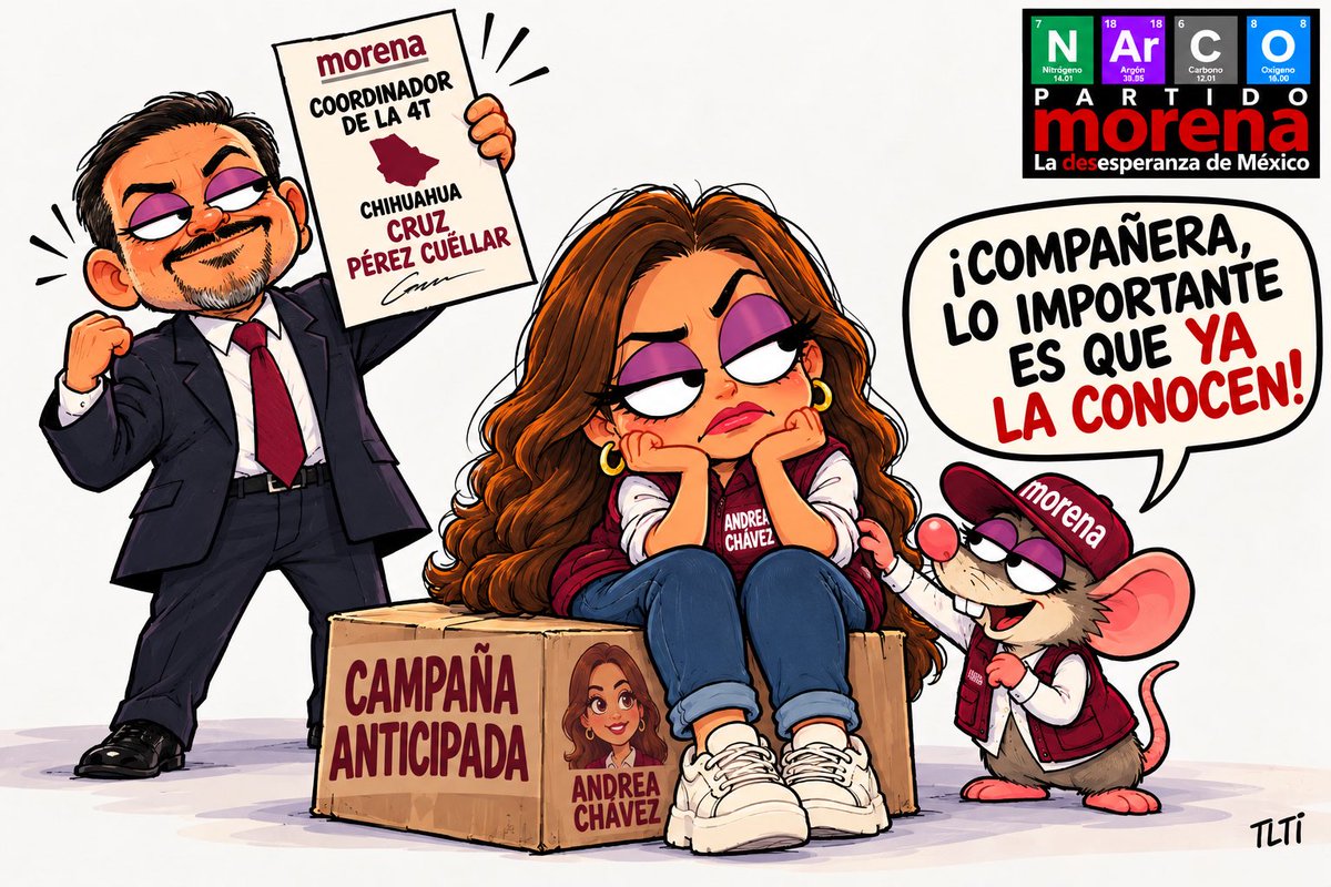 Qua3sitor's tweet photo. @LauraMex Meses de propaganda, ambulancias con su nombre y una campaña que arrancó antes que la convocatoria… para terminar viendo cómo otro recibe el nombramiento. 😂
Tanta prisa por llegar a Chihuahua y se le olvidó lo más importante: conseguir el boleto. https://t.co/YxQz0rZJuI