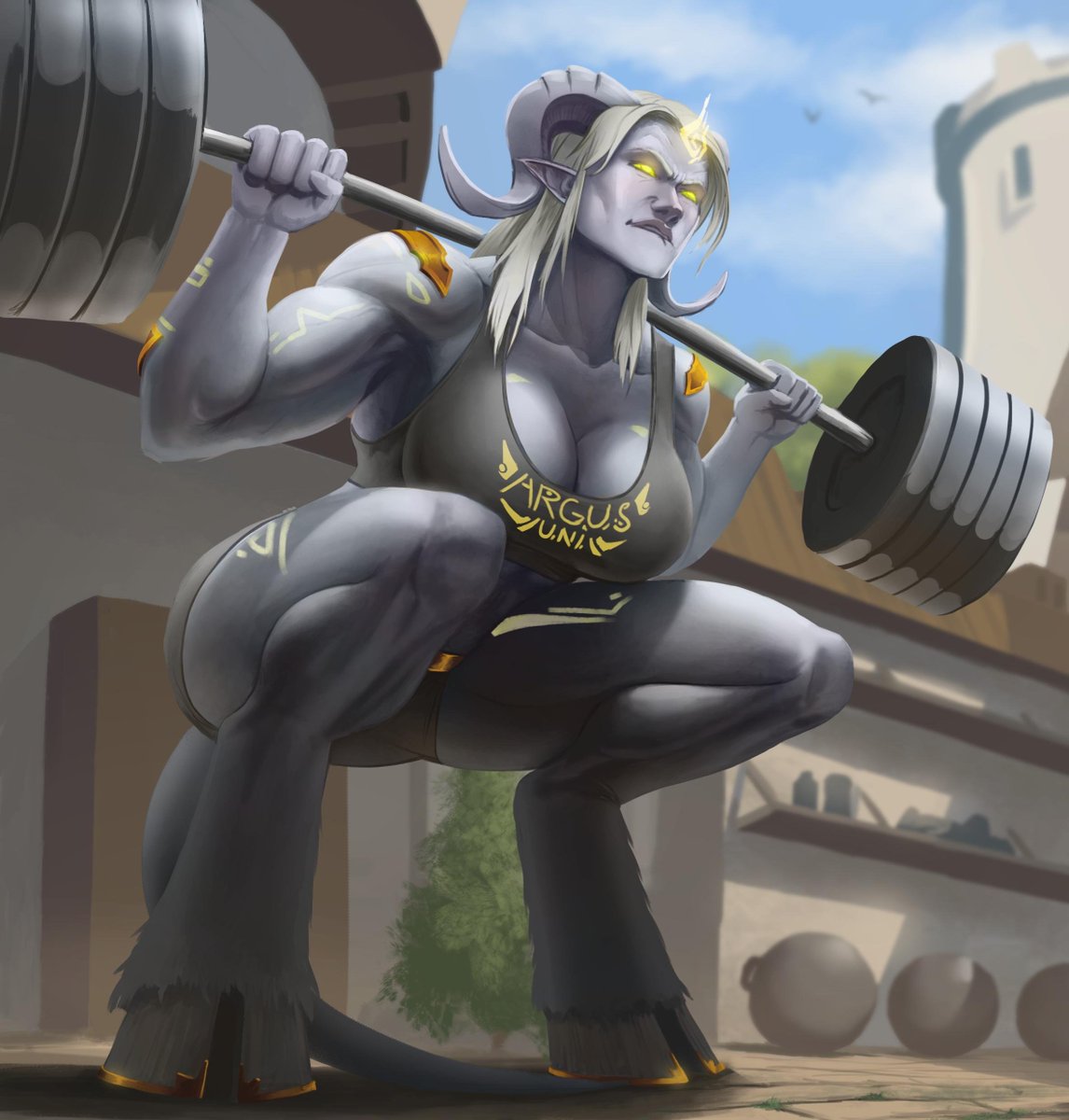 Undeadchan's tweet photo. @NeonLaboratory Congrats on the 8k!  Here's my space gote up as an offering for the raffle gods https://t.co/QN7VcNxytI
