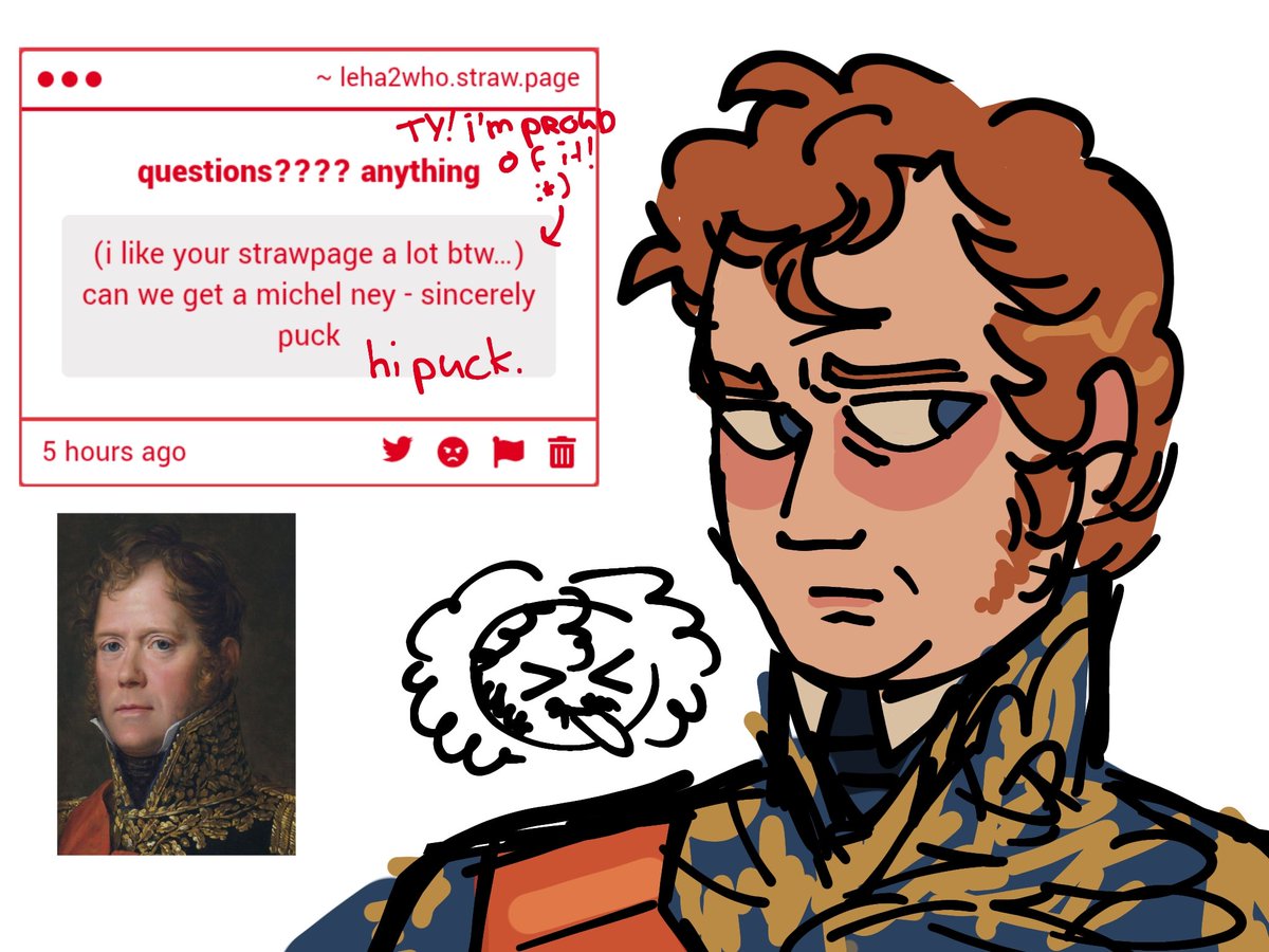 y9rninga's tweet photo. michel ney is at the ready! #napotwt https://t.co/YLfXhiOyLO