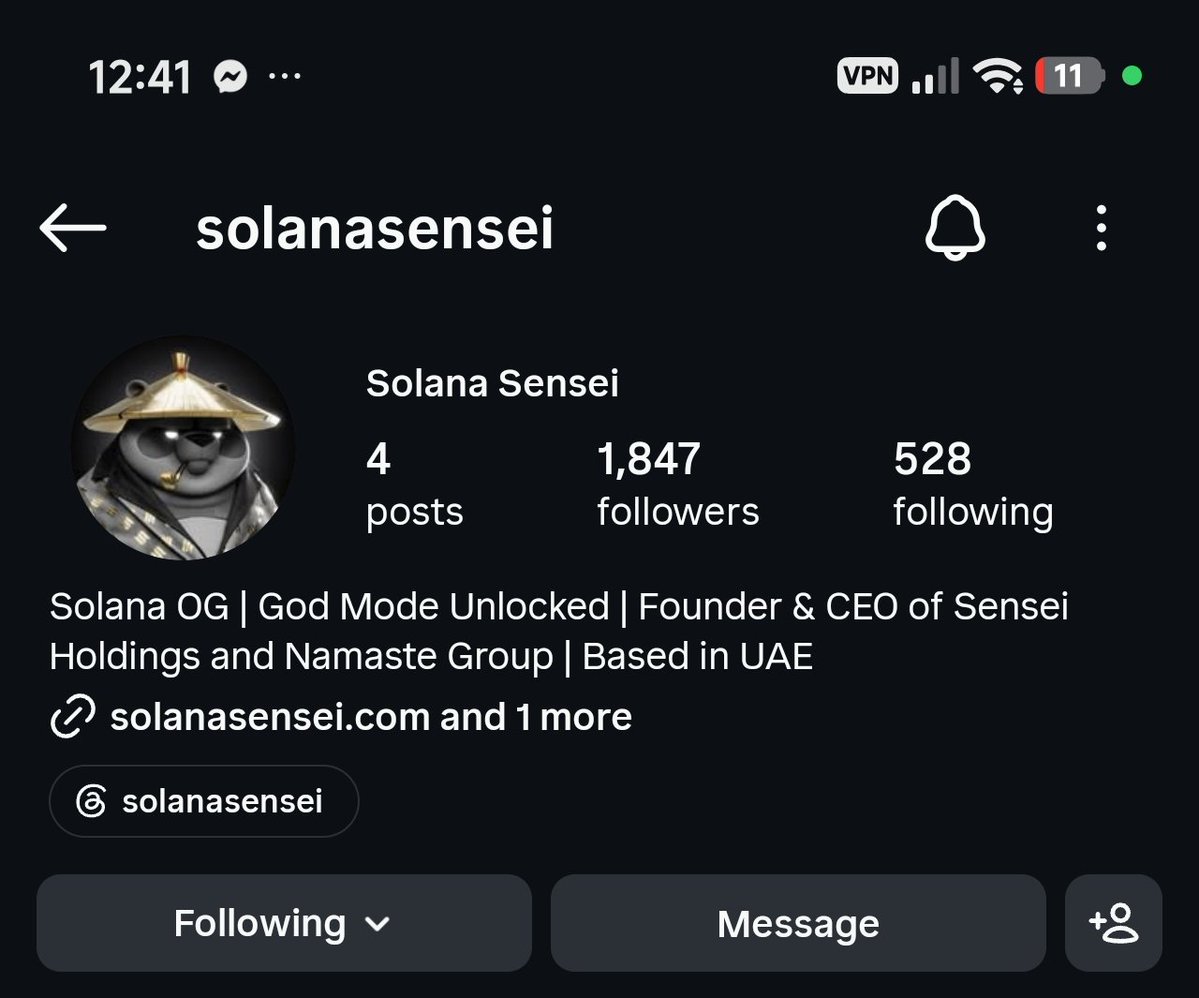 0x_thebatman's tweet photo. @SenseiGifts 🫡 https://t.co/O0ChyUbOX8
