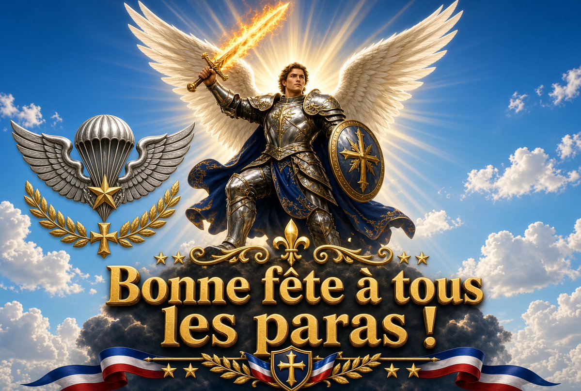 Liberatus's tweet photo. Et bonne fête à tous les Michel, Raphaël, Gabriel, Michaël, etc. 🙂 https://t.co/nn0XlwmJOa