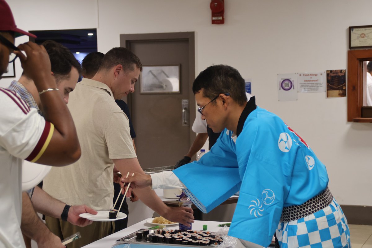 cao_pko's tweet photo. Recently, we held a Japanese cultural event at MFO South Camp 🇯🇵 Participants from many nations tried yukata 👘, yo-yo fishing and target shooting 🎯, and sampled sushi and other Japanese foods 🍣. The venue was full of smiles and energy!
#Egypt #MFO #JGSDF #GSDF #JSDF https://t.co/FJrdDdvfn2
