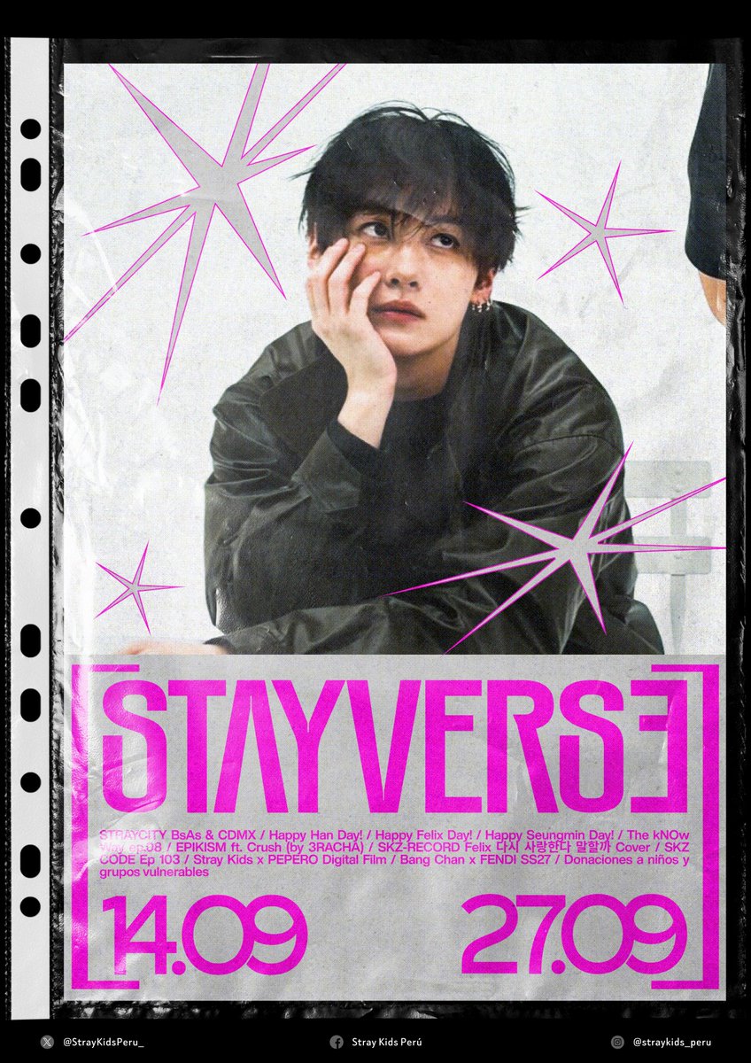 StrayKidsPeru_'s tweet photo. 📰」Stay 💕 Ya está disponible el resumen semanal, esta vez desde el 14/09 al 27/09 👀

Puedes encontrar las ediciones anteriores aquí 👇
🔗 https://t.co/iyG33kEr0j

Diseño: Iva 🪼 Redacción: 🐭

#StrayKids 
#ストレイキッズ 🐭 https://t.co/pALaSSfXpu