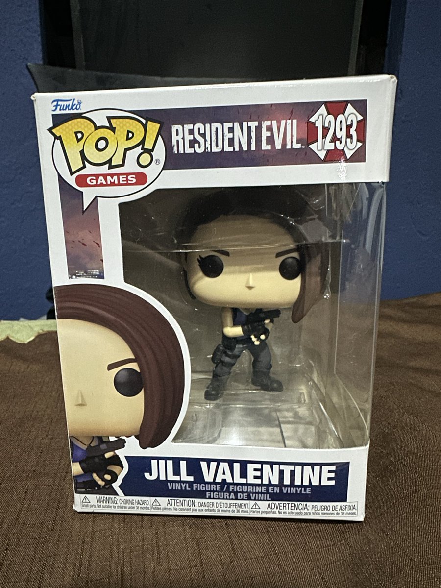 LesterACastro's tweet photo. September 28th. I watched #ResidentEvi from Zach Cregger and get my funko of #JillValentineRE thanks @LeonSediles @Chalo0711 https://t.co/ps7zfPveyM
