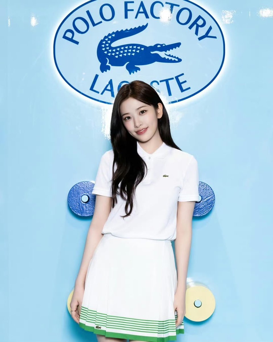 wang9vbj's tweet photo. 🐊&amp;ANYUJIN
#ANYUJIN #LACOSTE
#LacosteSS27 #PFW https://t.co/5xZW8HM6WY