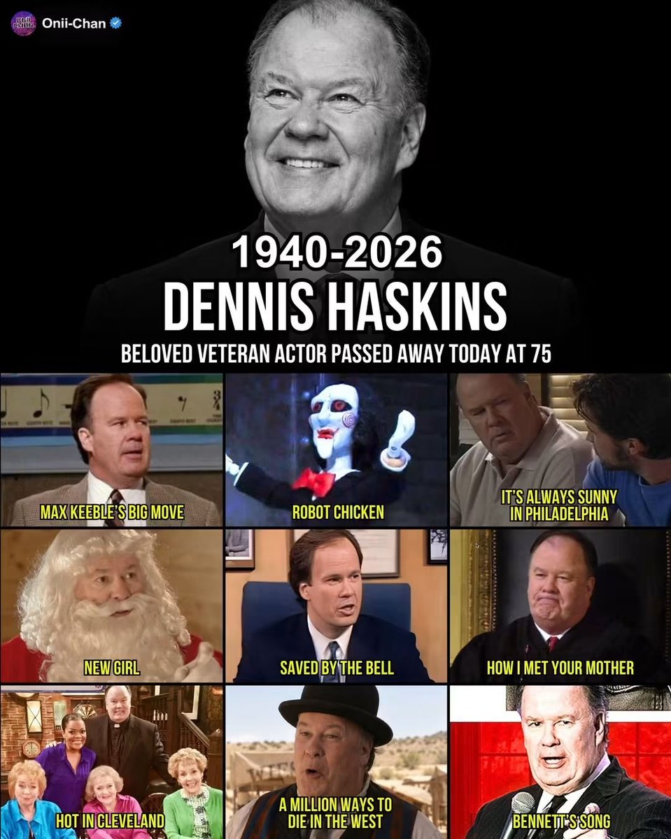 oniichanph's tweet photo. We just lost another legend today 😔

Bayside High has lost its principal. 💔

Dennis Haskins, beloved by generations as Principal Richard Belding on Saved by the Bell, has died at 75.

For millions who grew up watching Zack Morris and the Bayside gang, Haskins was much more than the adult trying to keep everyone out of trouble. His booming “Hey, hey, hey, what is going on here?” became one of the sitcom’s most recognizable catchphrases, and he carried Mr. Belding across multiple chapters of the franchise, from Good Morning, Miss Bliss through Saved by the Bell and The New Class.

Haskins spent decades being remembered as the principal everyone wished their school had.

The bell may have rung for the final time, but Mr. Belding will always be part of Bayside. Rest in peace, Dennis Haskins. 🕊️