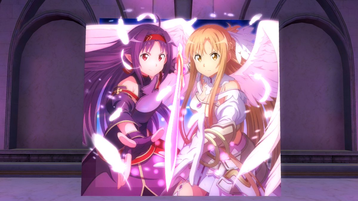 saoif_gameinfo's tweet photo. ||◤𝗛𝗮𝗽𝗽𝘆 𝗕𝗶𝗿𝘁𝗵𝗱𝗮𝘆◢|| 

#SAOIF 内でアスナのイラストを使用したパネルを「全4か所」に設置！
全パネルと一緒にSSを撮影し、SSを添付+#アスナBDパネル2026 を付けて投稿すると、抽選で5名様に《2500アルカナジェム》を進呈🎁

【10/9 23:59】まで

#アスナ誕生祭2026 https://t.co/IB2KfsHfyL