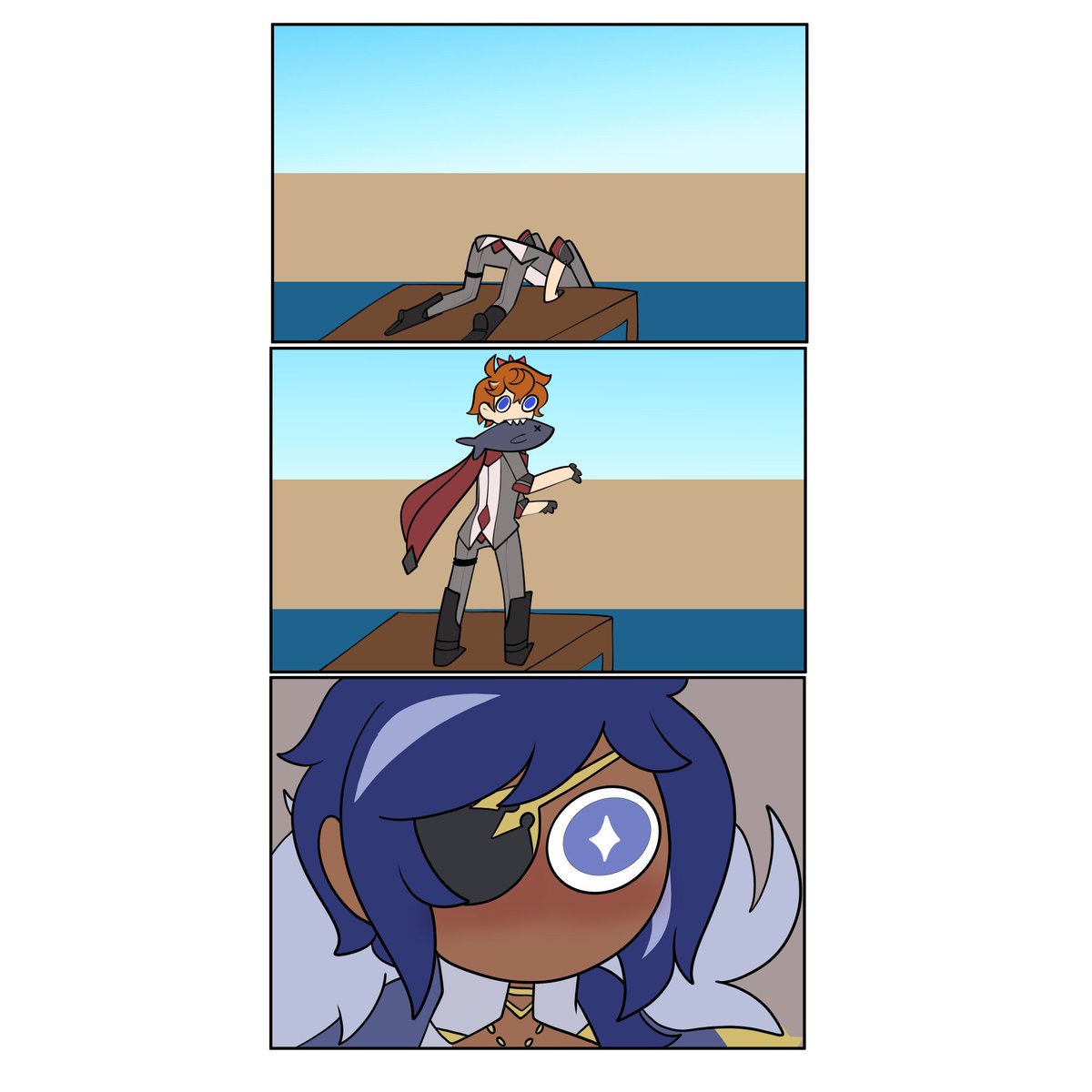 tartaeya's tweet photo. no new art bc working on comms, but you can have this #chaeya redraw i never posted https://t.co/TZGVHWSPIi