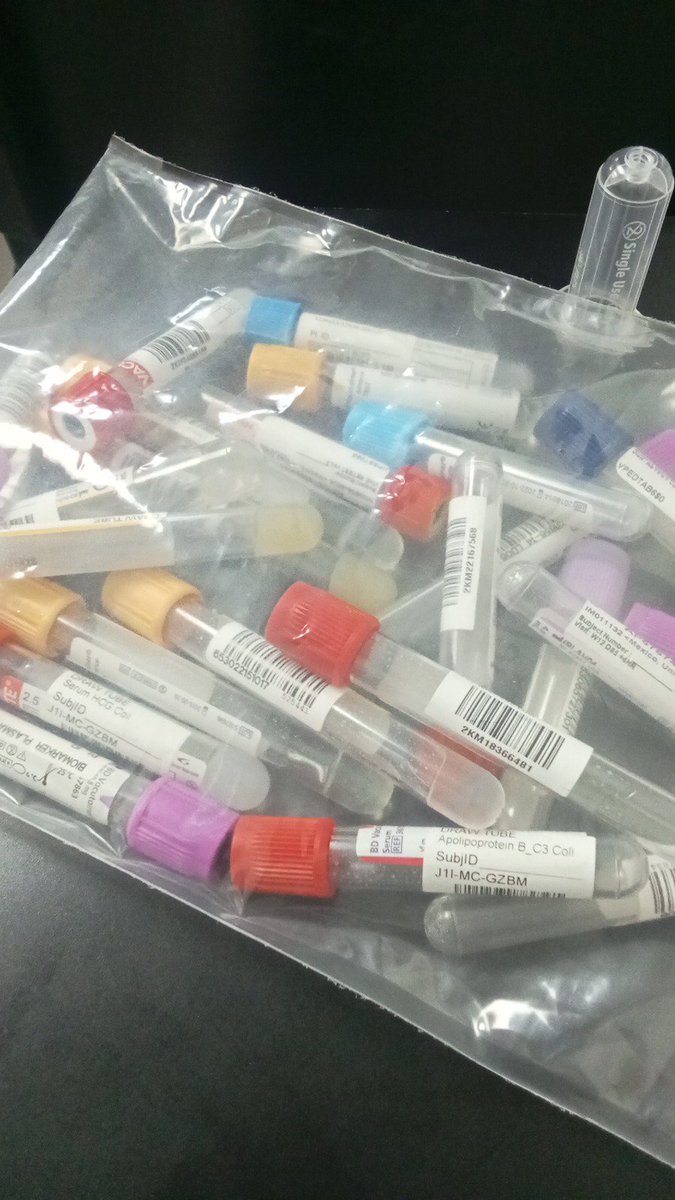 angely_dav's tweet photo. mi profe de Química biomédica me dio un paquetote de tubos, busco voluntario que esté dispuesto a sacrificar su vena con una inexperta para q le saque sangre y pueda practicar, no ganan nada pq ni la analizaré pero lo amaría más q ayer https://t.co/wcwdxpOy3k