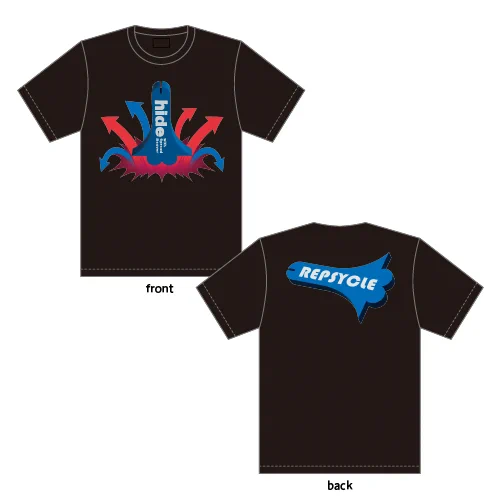 90年代 スペシャル　ロンジョン　Tシャツ　ブラック　ロケット hide official on X: 