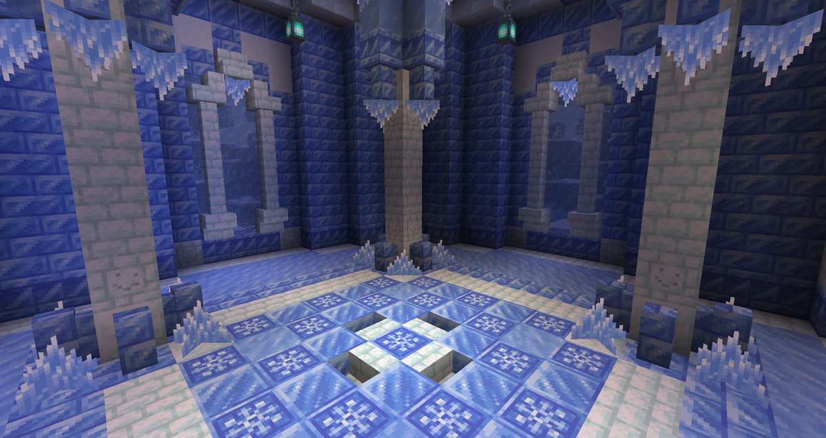 0ther_Gbl1n's tweet photo. With the Ice Caves it might be finally time for Ice and Snow Bricks!!! ❄️
(hopefully)
#Minecraftㅤ https://t.co/lF0tprE5UE